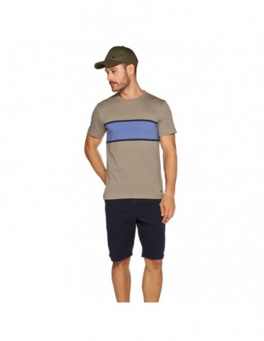 T-SHIRT COL. BLOCK - BCI COT